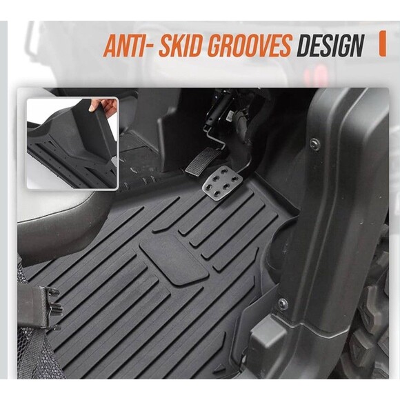 KEMIMOTO UTV Front Floor Mats - Picture 3 of 8